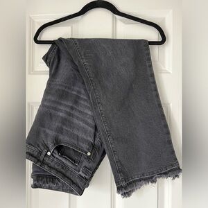 LOFT black cropped jeans. Size 10.